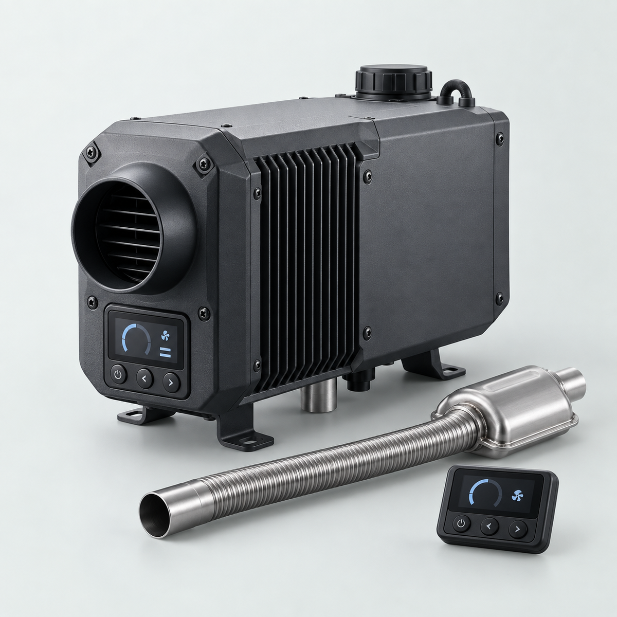 Diesel-Standheizung 5 kW – 12V mit App-Steuerung