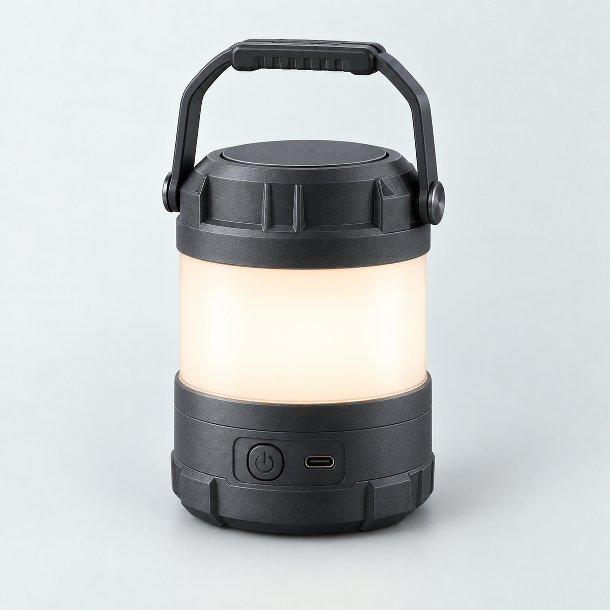 LED-Campinglaterne dimmbar – 400 lm mit Powerbank